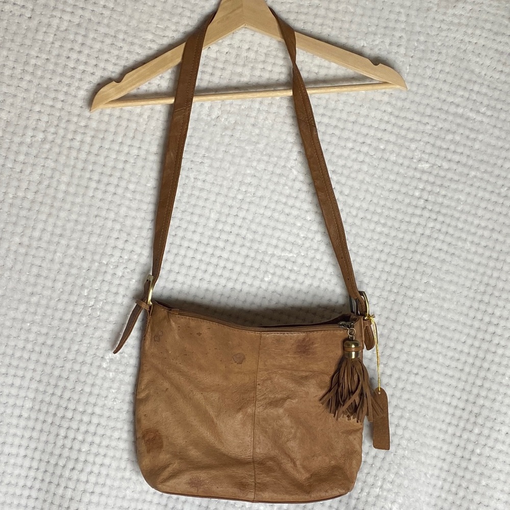Great American Leatherworks distressed purse